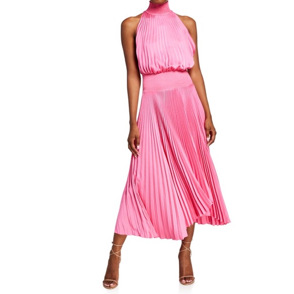 balloon sleeve shift dress